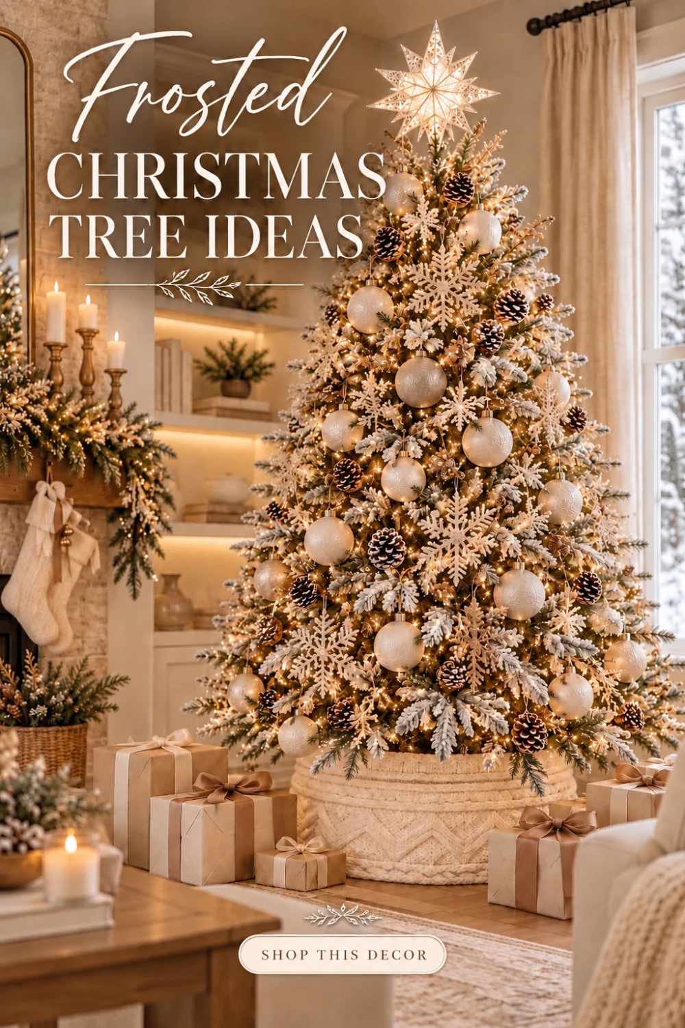 Frosted Christmas Tree